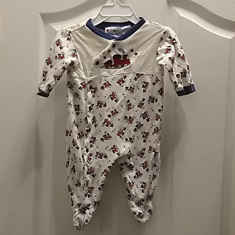 Miniwear footed one piece 3-6 months